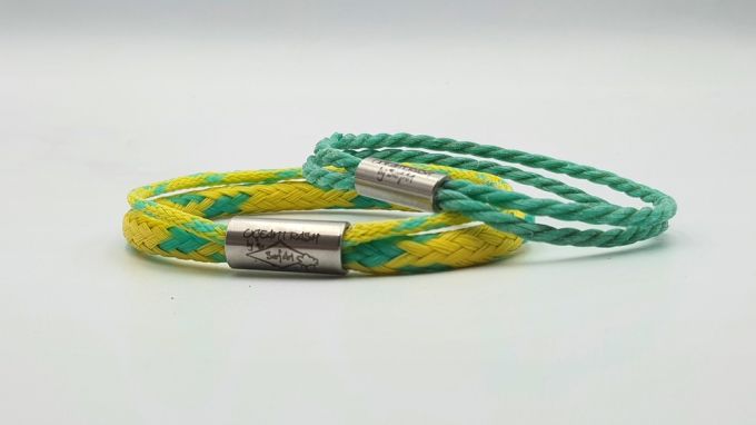 2 armbanden Small, YellowGreen